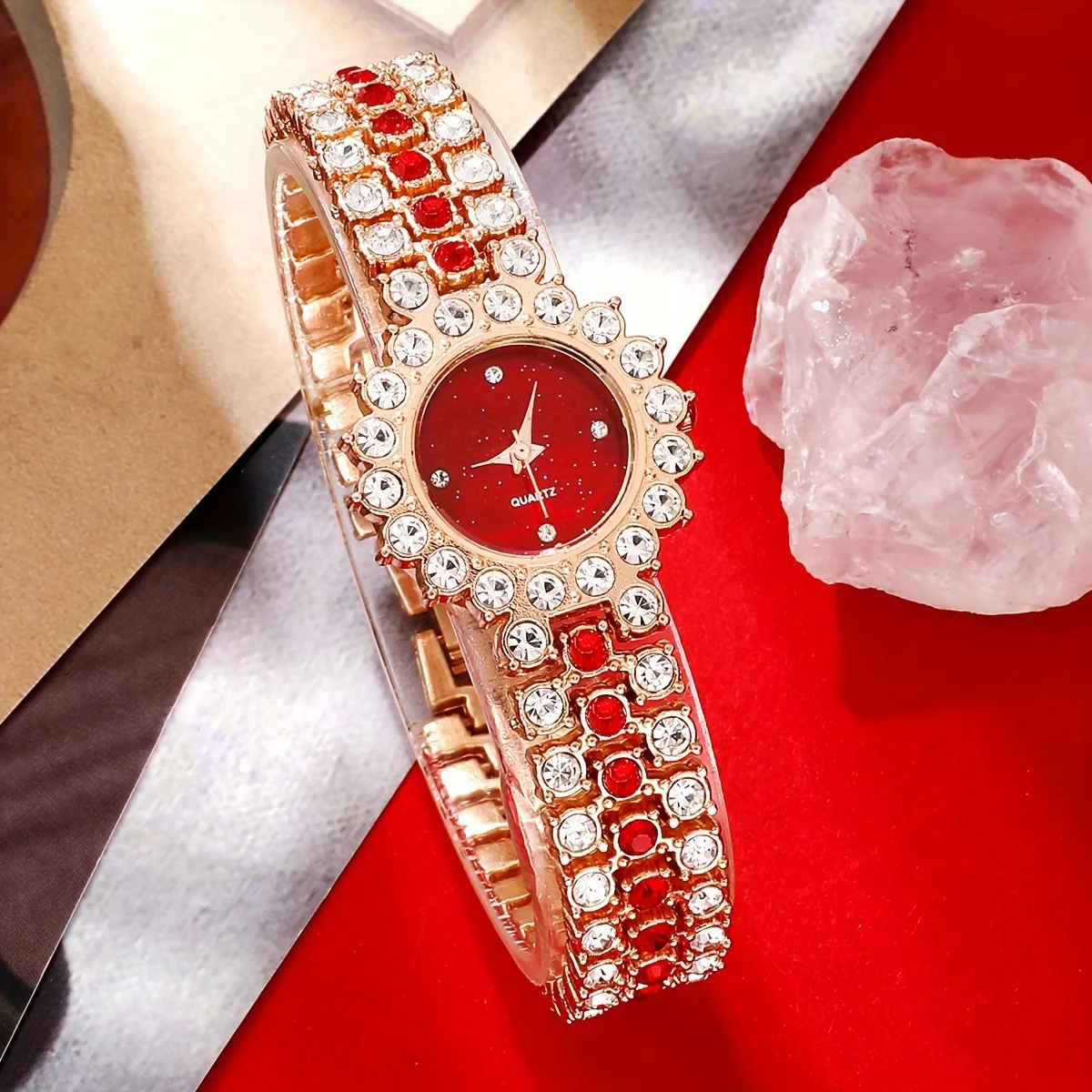 Luxury Watch Gift For Her - 2 unids/set reloj de mujer reloj