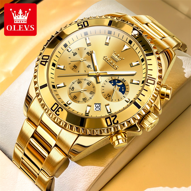 Reloj OLEVS para hombre, reloj - Luxury Watch Magazine reseña y precio