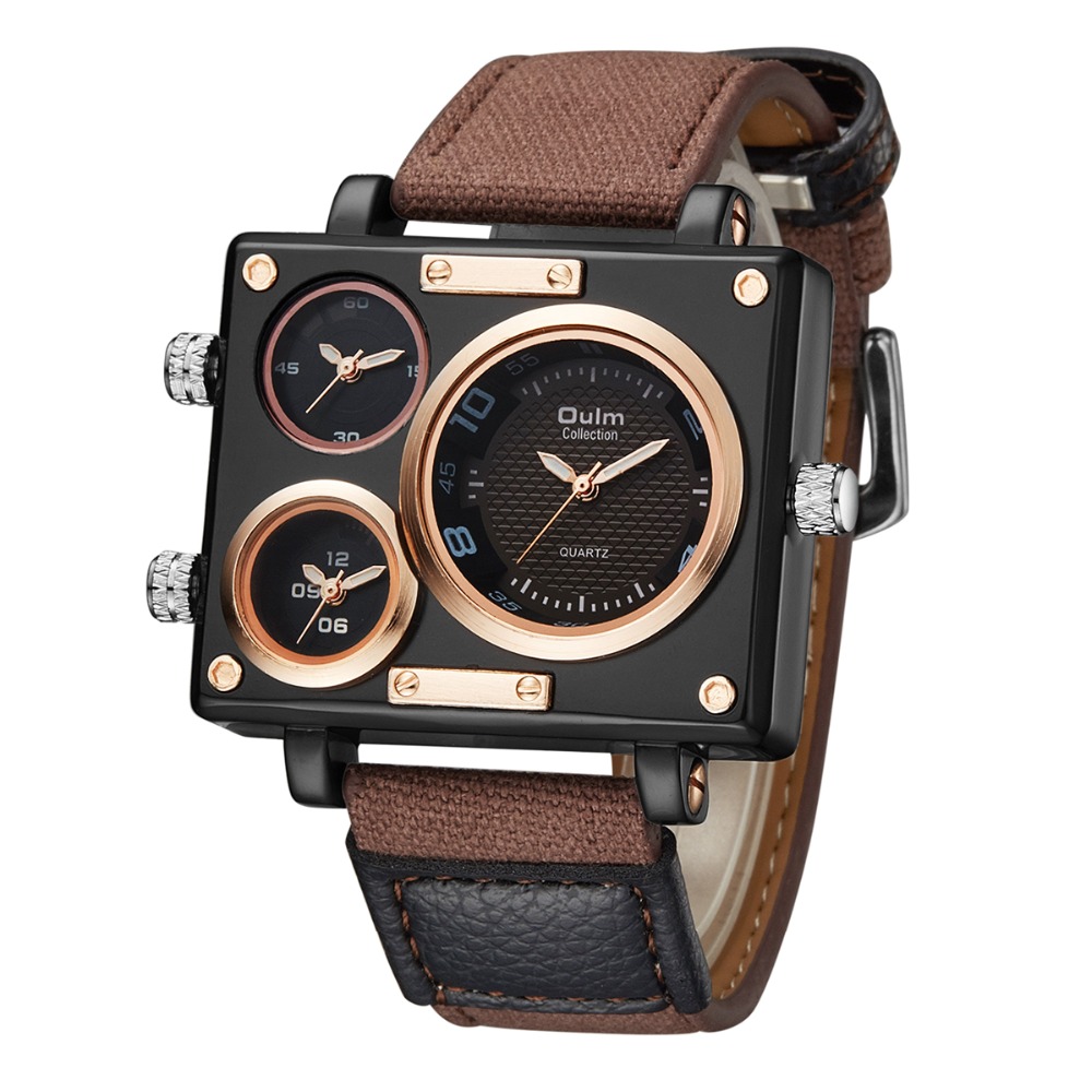 Oulm-reloj analógico de cuarzo - Luxury Watch Magazine reseña y precio