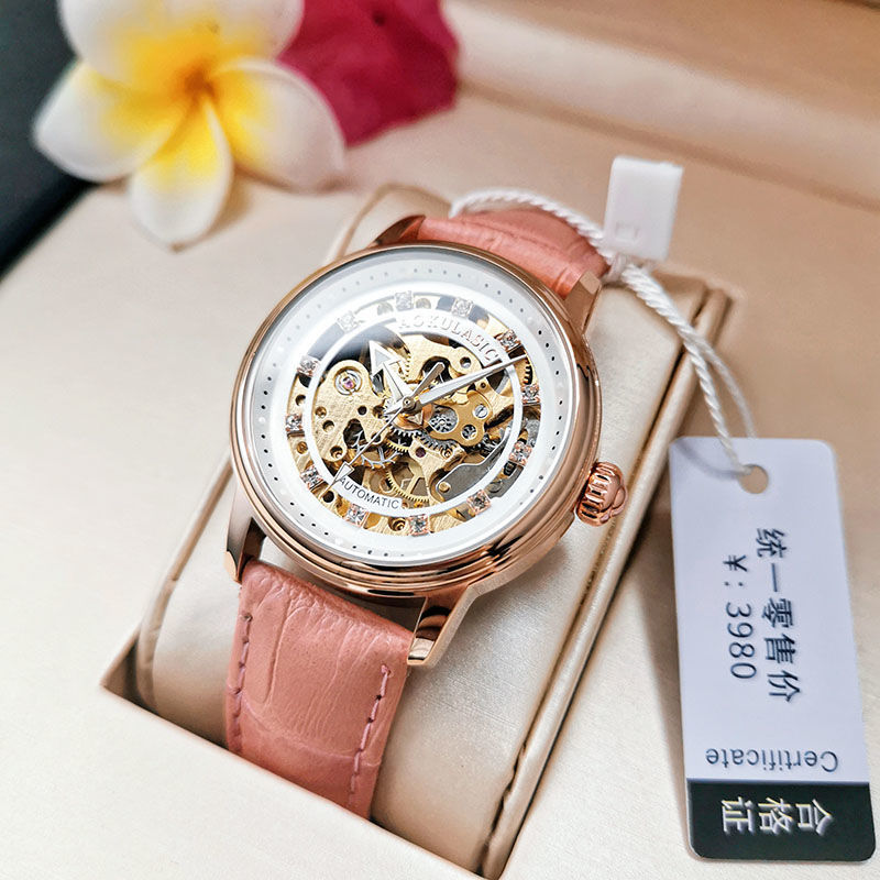 Reloj mecánico totalmente auto - Luxury Watch Gift For Her reseña y precio