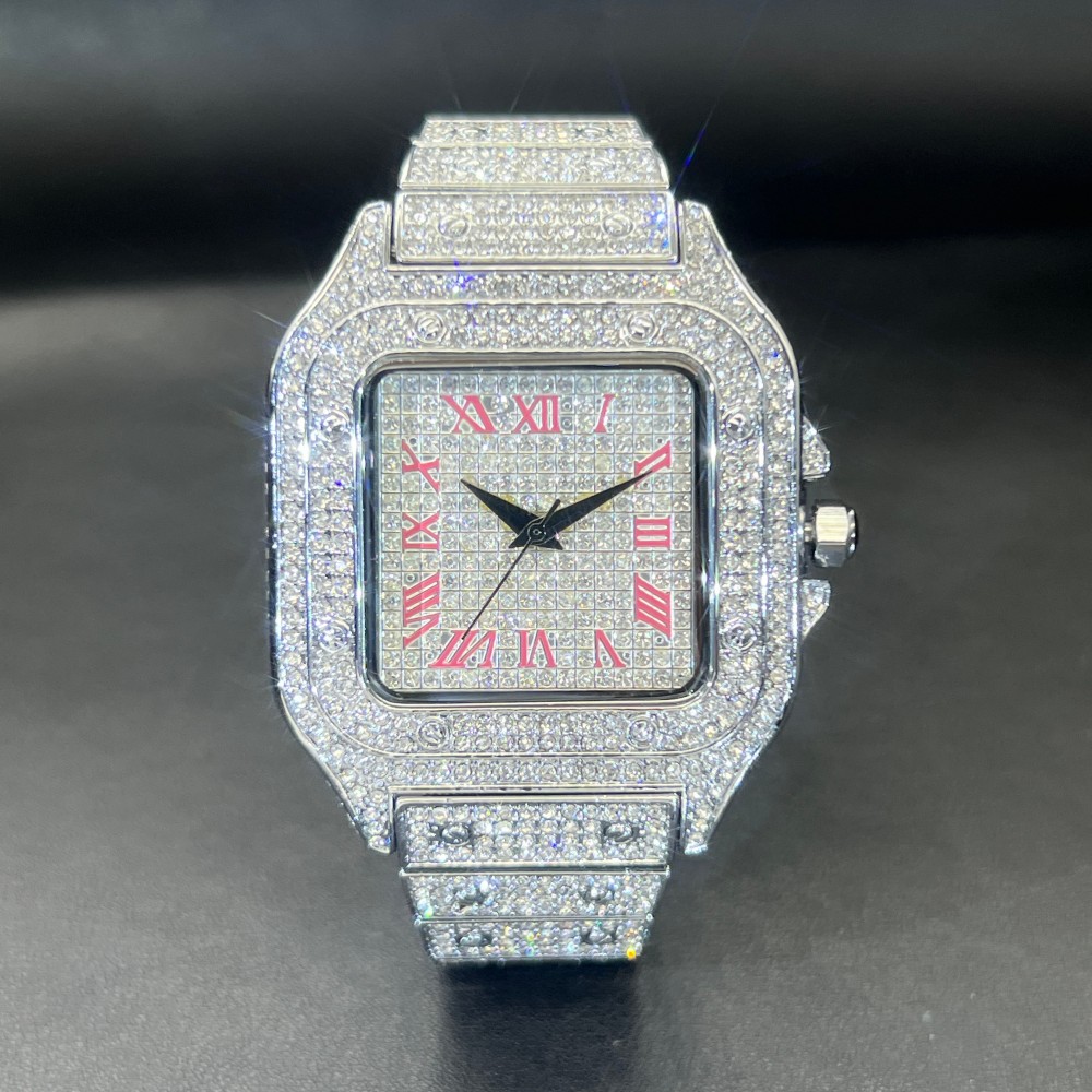 MISSFOX Iced Out hombres reloj - Luxury Watch Iceberg reseña y precio