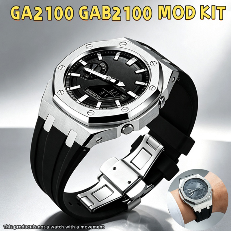 Kit de caja de reloj de metal  - Casio Watch G-Shock Ga-2100 reseña y precio