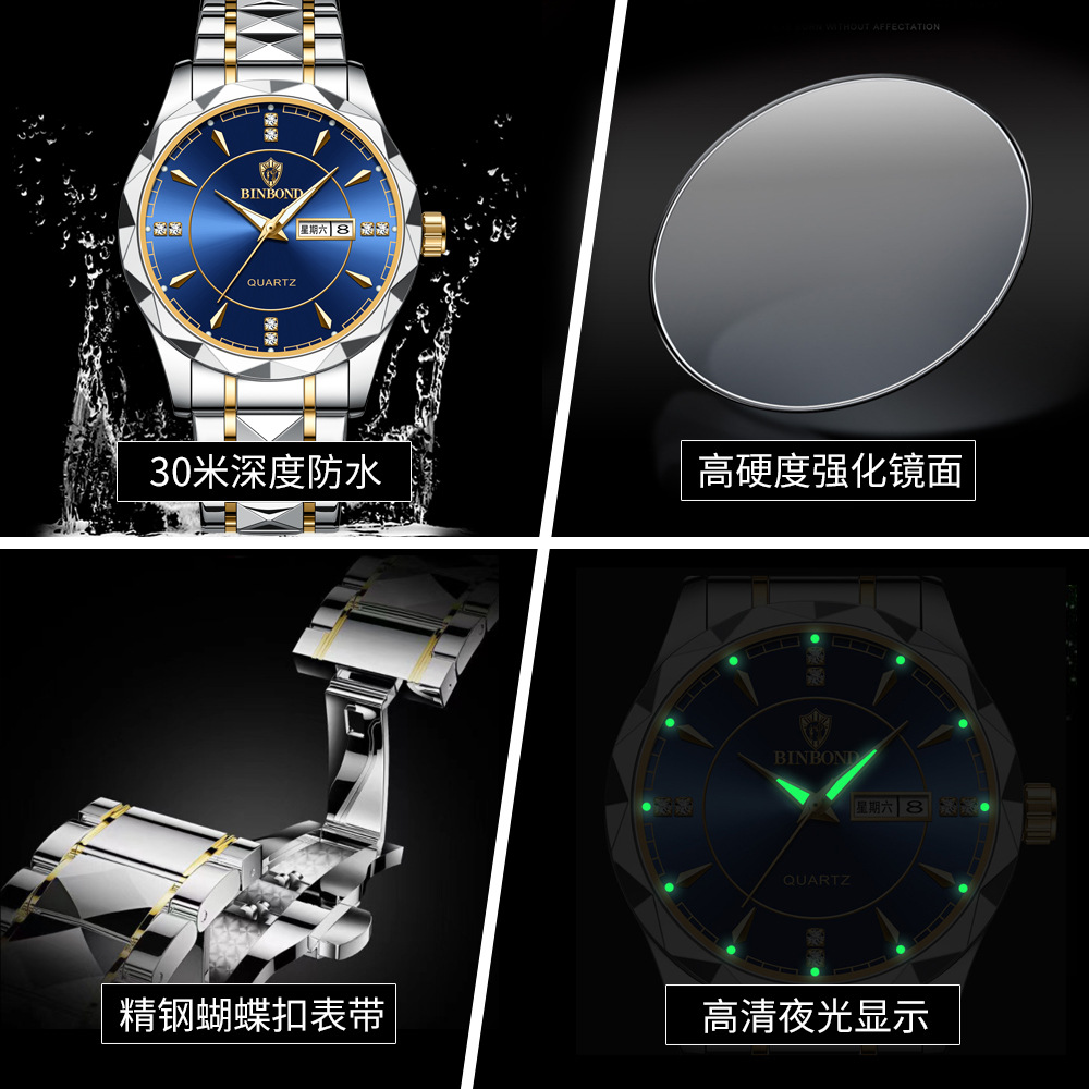 Reloj de negocios BINBONG, rel - Luxury Watch Top 10 reseña y precio