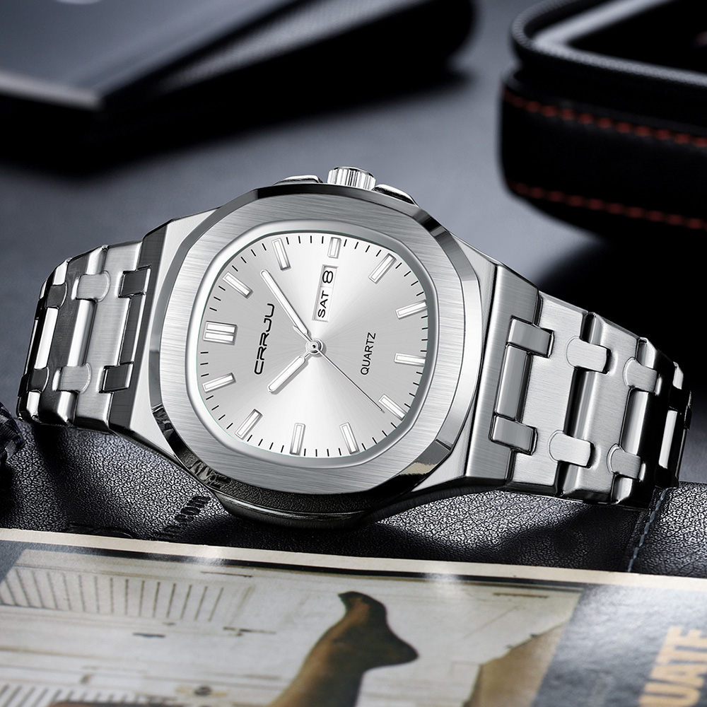 Reloj de cuarzo para hombre CR - Luxury Watch Top 10 reseña y precio
