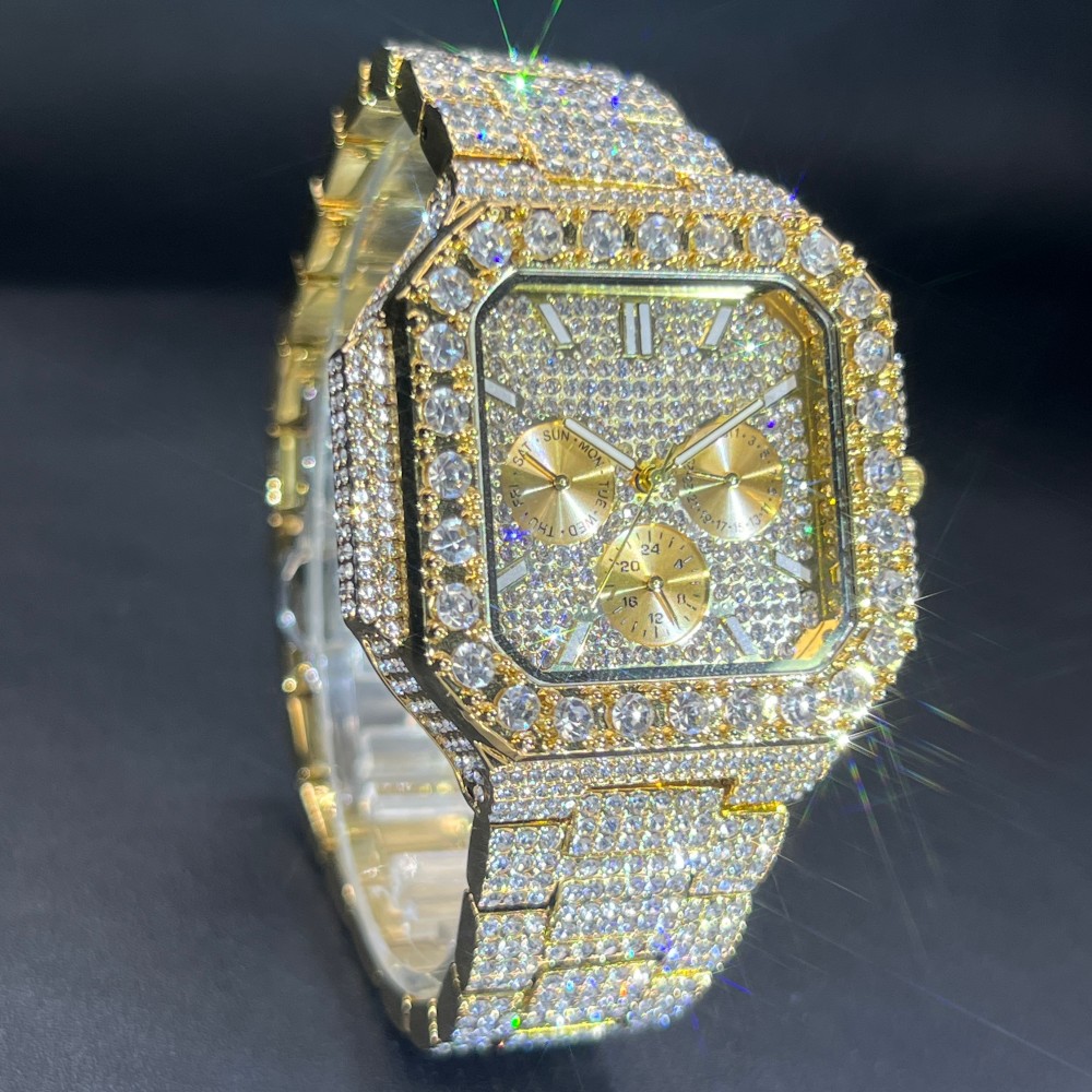 MISSFOX reloj de lujo con diam - Luxury Watch Iceberg reseña y precio