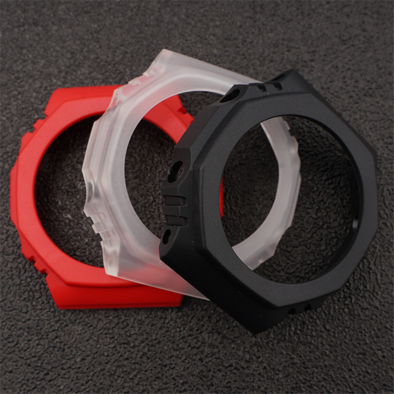 Correa de resina + funda para  - Casio Watch G-Shock Ga-2100 reseña y precio